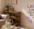 Tendência lavanda na decoração da casa: ambiente com a cor lavanda na sala e nos detalhes